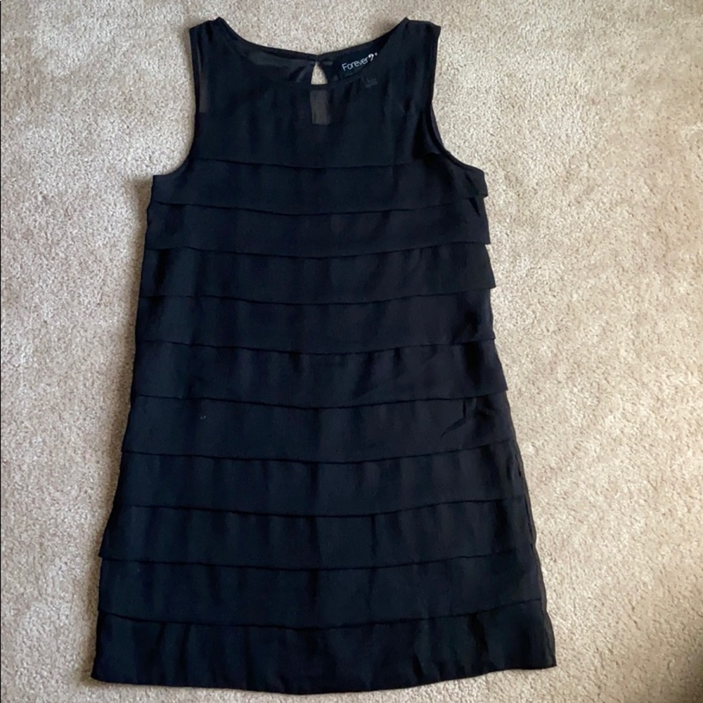Forever21 black cocktail dress